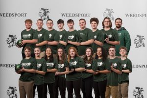 2021 Weedsport Varsity Bowling Team Photo