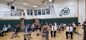 Weedsport seniors attend National Honor Society Cording Ceremony