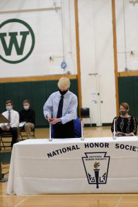 Weedsport seniors attend National Honor Society Cording Ceremony