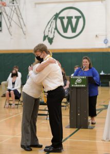 Weedsport seniors attend National Honor Society Cording Ceremony