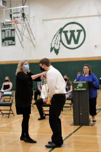 Weedsport seniors attend National Honor Society Cording Ceremony