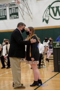 Weedsport seniors attend National Honor Society Cording Ceremony