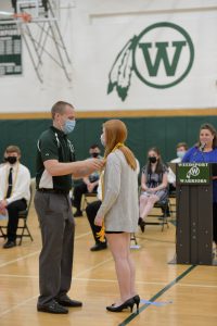 Weedsport seniors attend National Honor Society Cording Ceremony