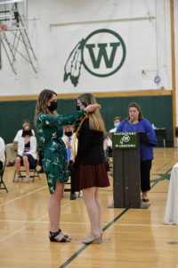 Weedsport seniors attend National Honor Society Cording Ceremony