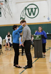 Weedsport seniors attend National Honor Society Cording Ceremony