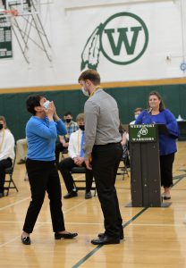 Weedsport seniors attend National Honor Society Cording Ceremony