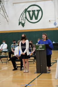 Weedsport seniors attend National Honor Society Cording Ceremony