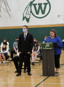 Weedsport seniors attend National Honor Society Cording Ceremony