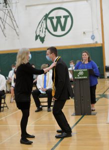 Weedsport seniors attend National Honor Society Cording Ceremony