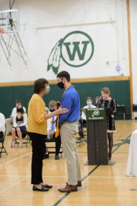 Weedsport seniors attend National Honor Society Cording Ceremony