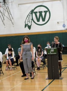 Weedsport seniors attend National Honor Society Cording Ceremony