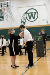 Weedsport seniors attend National Honor Society Cording Ceremony