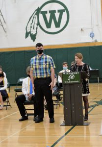 Weedsport seniors attend National Honor Society Cording Ceremony