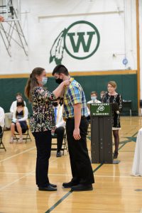 Weedsport seniors attend National Honor Society Cording Ceremony