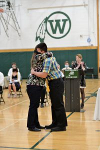 Weedsport seniors attend National Honor Society Cording Ceremony