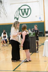 Weedsport seniors attend National Honor Society Cording Ceremony