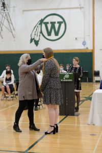 Weedsport seniors attend National Honor Society Cording Ceremony