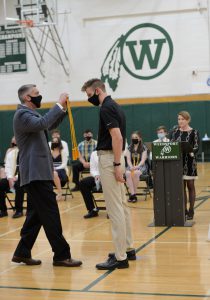 Weedsport seniors attend National Honor Society Cording Ceremony