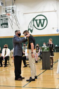 Weedsport seniors attend National Honor Society Cording Ceremony