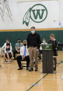 Weedsport seniors attend National Honor Society Cording Ceremony