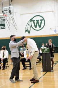 Weedsport seniors attend National Honor Society Cording Ceremony