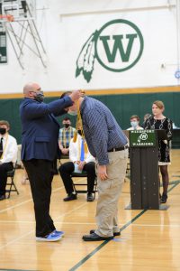 Weedsport seniors attend National Honor Society Cording Ceremony