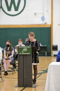 Weedsport seniors attend National Honor Society Cording Ceremony