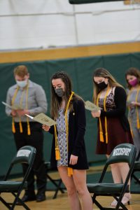 Weedsport seniors attend National Honor Society Cording Ceremony