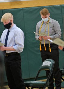 Weedsport seniors attend National Honor Society Cording Ceremony