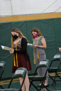 Weedsport seniors attend National Honor Society Cording Ceremony