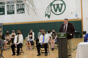 Weedsport seniors attend National Honor Society Cording Ceremony