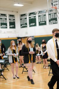 Weedsport seniors attend National Honor Society Cording Ceremony