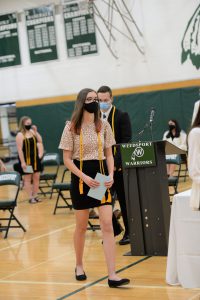 Weedsport seniors attend National Honor Society Cording Ceremony