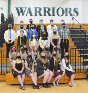 Weedsport seniors attend National Honor Society Cording Ceremony