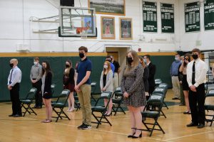 Weedsport seniors attend National Honor Society Cording Ceremony