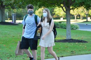 Weedsport students arrive for the first day of the 2021-22 school year