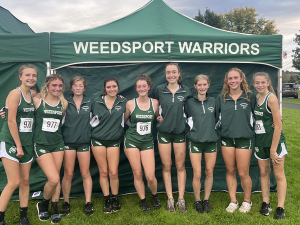 Girls varsity cross country team wins Patriot League Championship