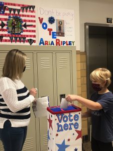 Elementary Student Government Organization holds elections