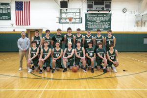 The boys varsity basketball team is a scholar athlete team