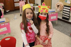 Weedsport Elementary students celebrate the 100th day of school