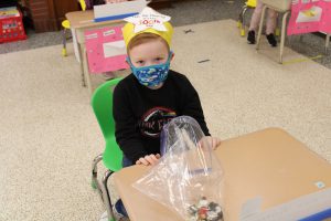 Weedsport Elementary students celebrate the 100th day of school