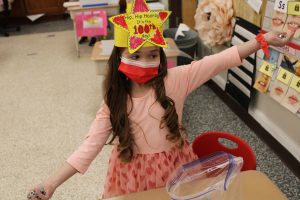 Weedsport Elementary students celebrate the 100th day of school