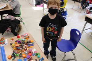 Weedsport Elementary students celebrate the 100th day of school