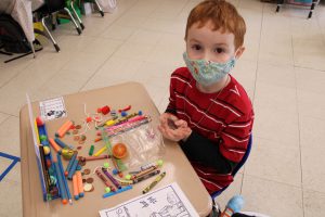 Weedsport Elementary students celebrate the 100th day of school