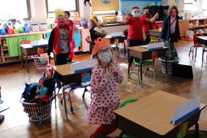 Weedsport Elementary students celebrate the 100th day of school