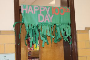 Weedsport Elementary students celebrate the 100th day of school