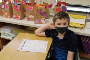 Weedsport Elementary students celebrate the 100th day of school