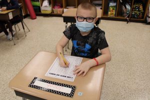 Weedsport Elementary students celebrate the 100th day of school