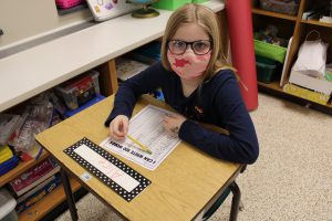 Weedsport Elementary students celebrate the 100th day of school