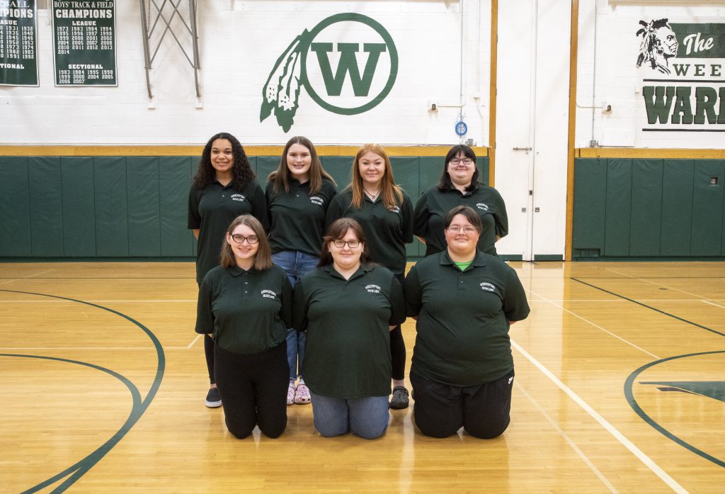 The girls bowling team is a scholar athlete team